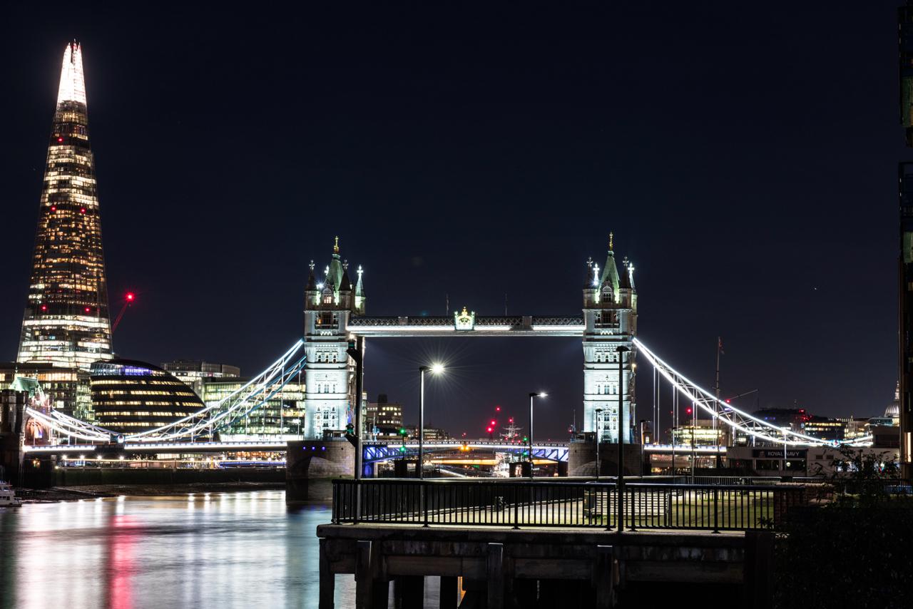 Commercial photography - London landmark at night